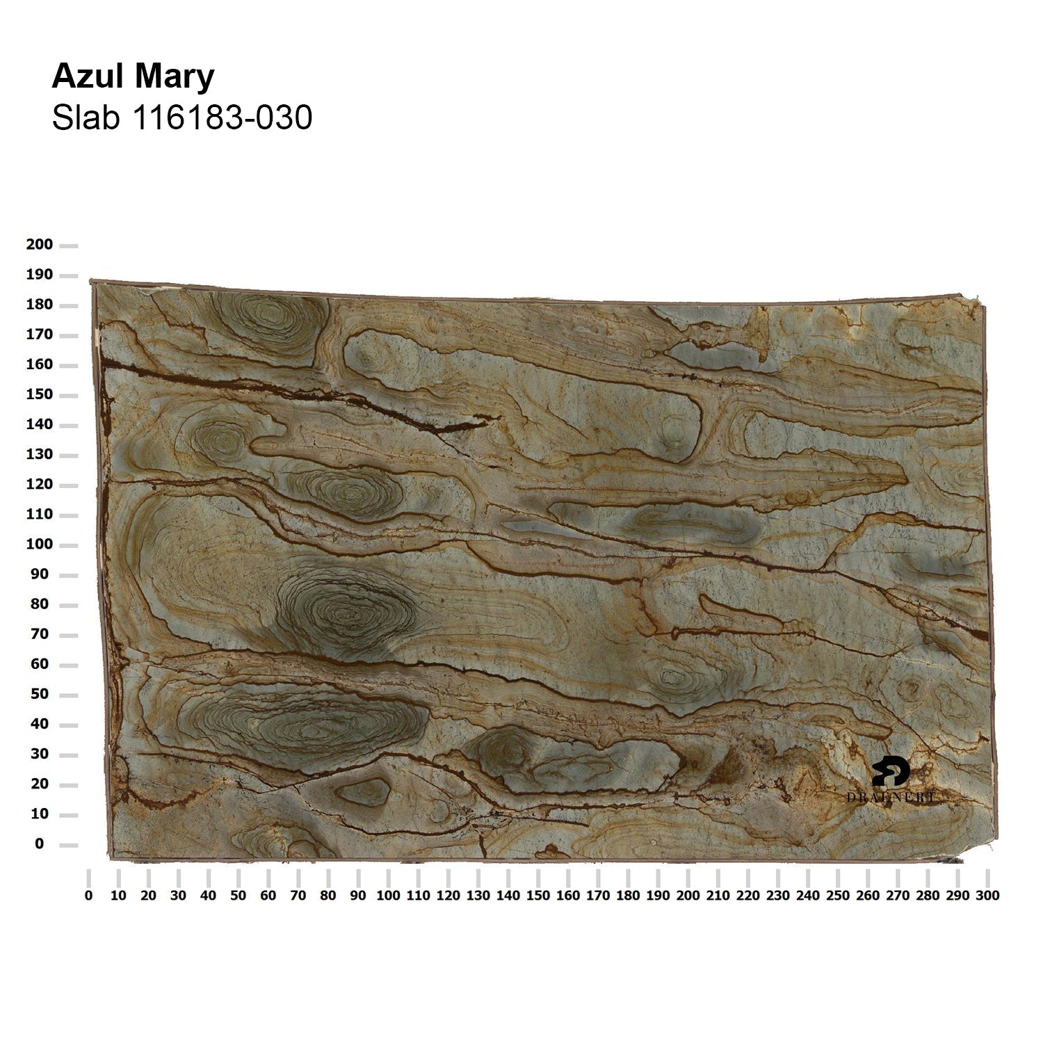 draenert | colin side table | azul mary stone + brown glass + dark bronze frame