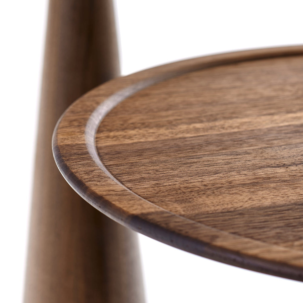 draenert | figura coffee table | american walnut 49x38cm