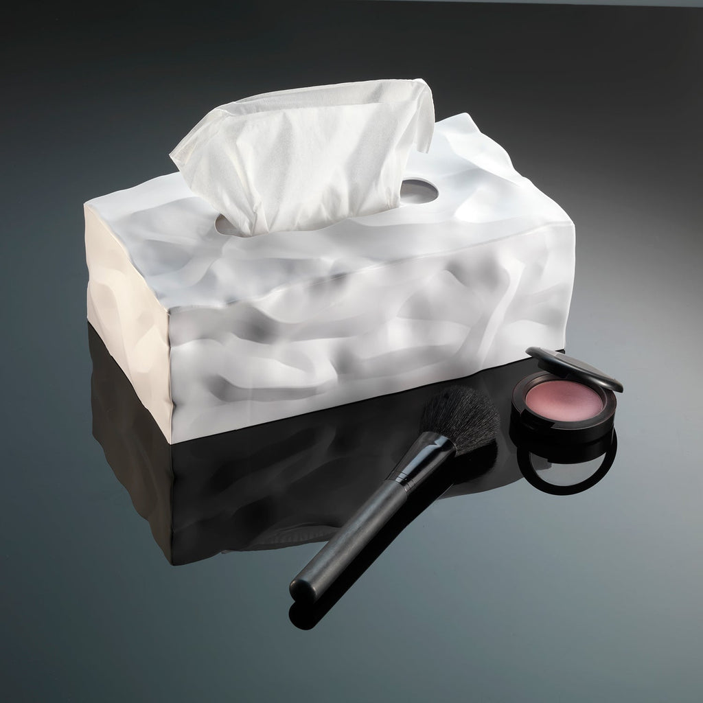 essey | wipy 2 | rectangle tissue box | white - LC