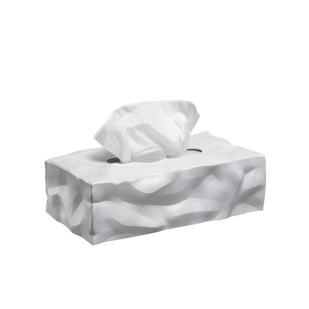 essey | wipy 2 | rectangle tissue box | white - LC