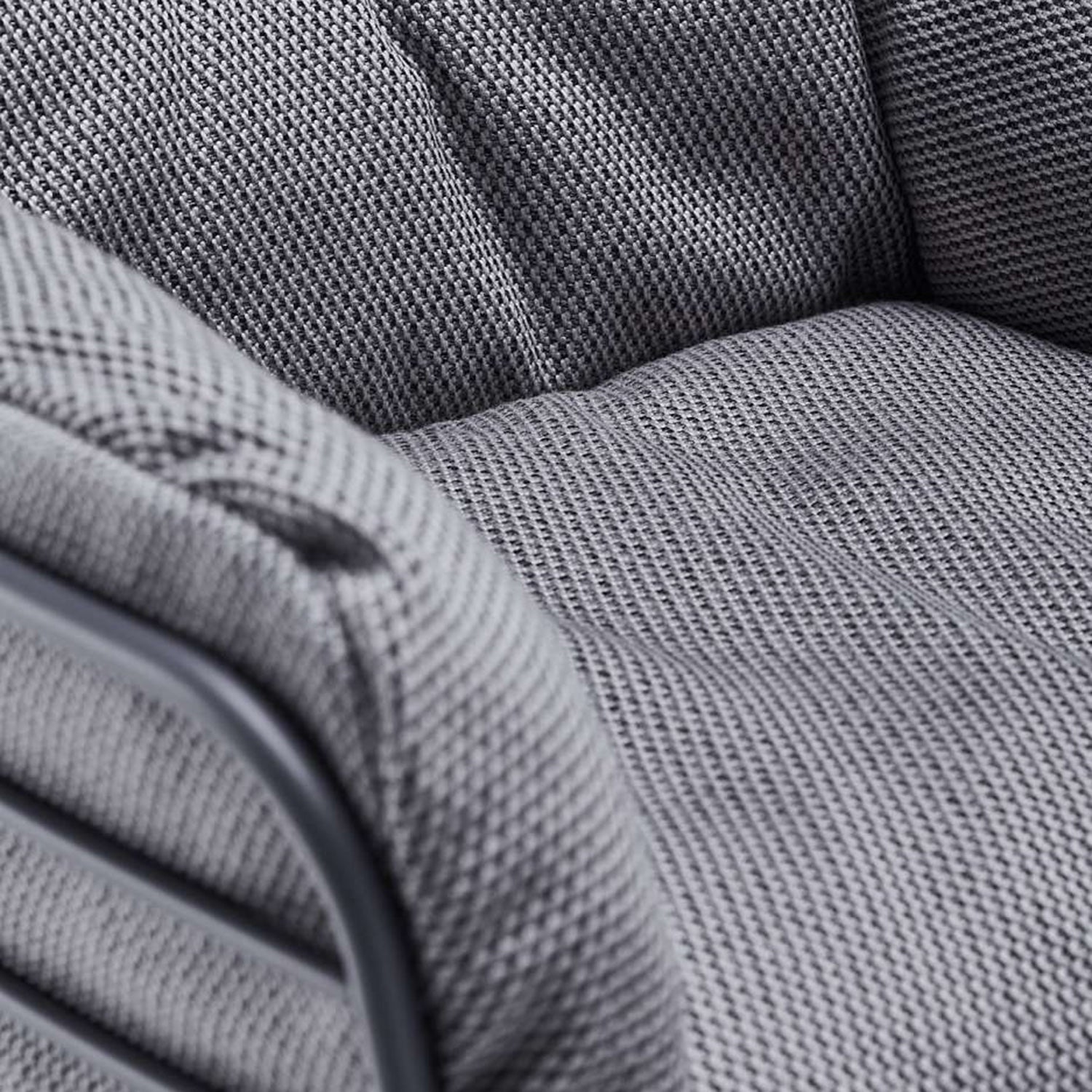 freifrau | leyasol outdoor wingback rocking chair | lopi ash + black frame