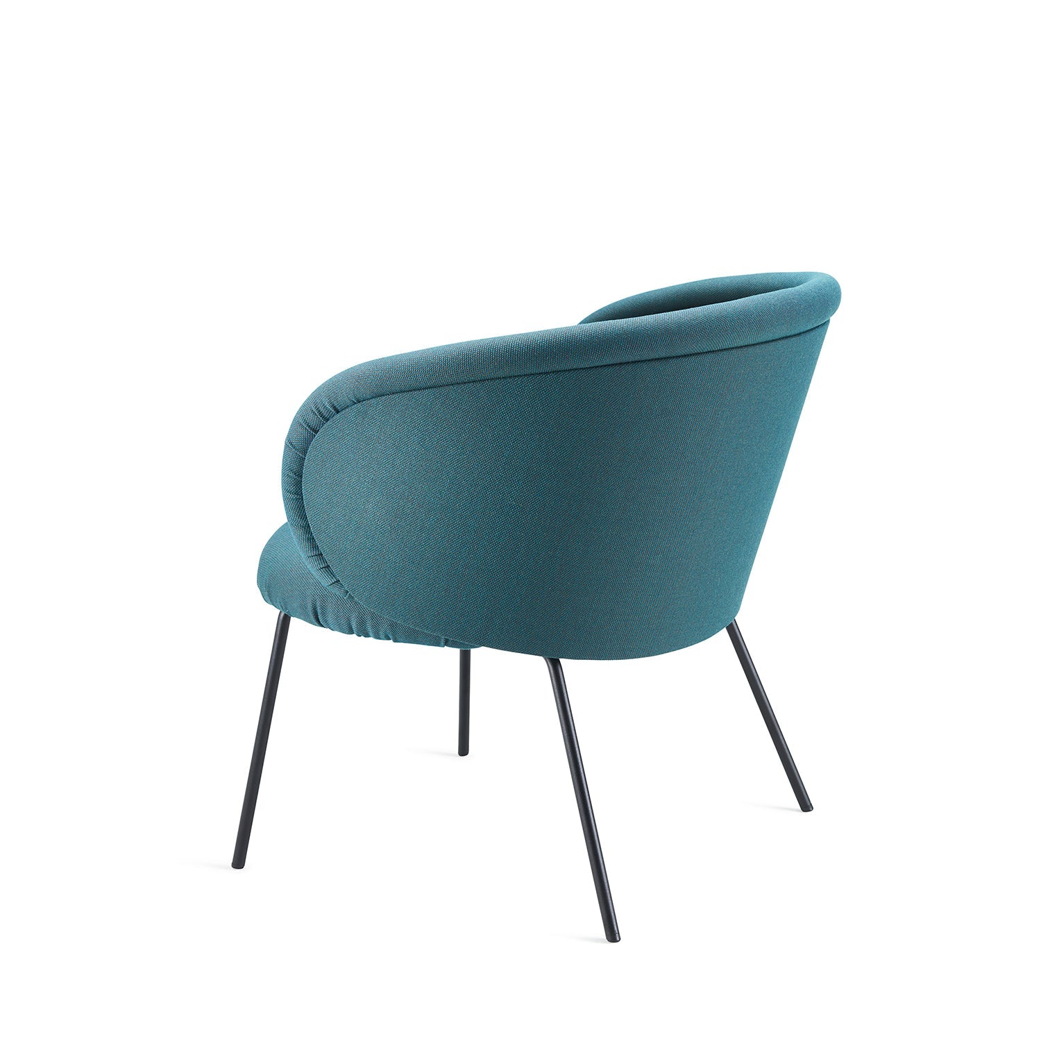 freifrau | ona cocktail armchair | maple 732 + steel frame black
