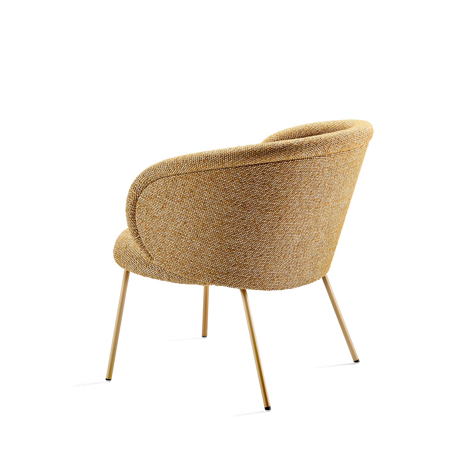 freifrau | ona cocktail armchair | maple 732 + steel frame black