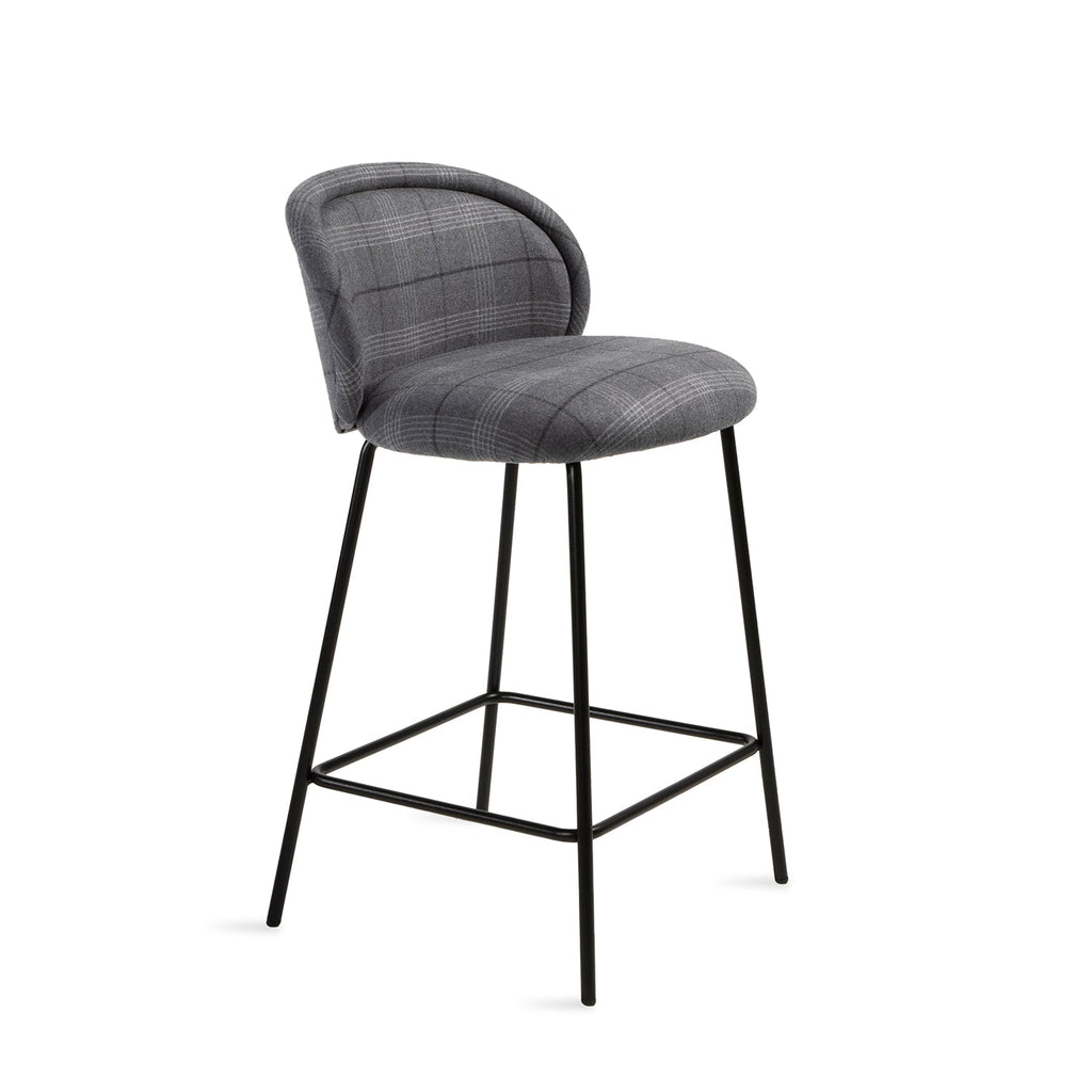 freifrau | ona kitchen stool 65cm | maple 732 + steel bronze glaze frame