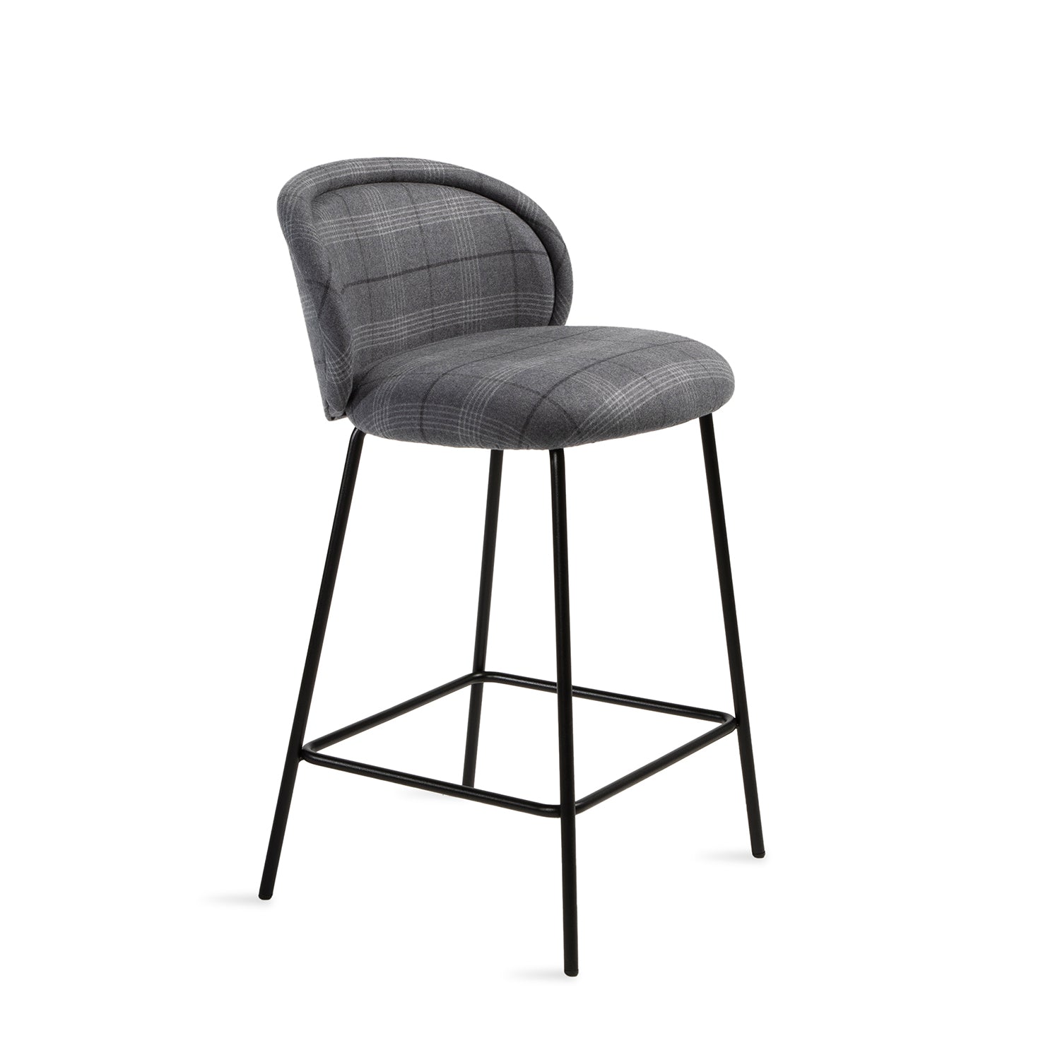 freifrau | ona kitchen stool 65cm | maple 732 + steel bronze glaze frame
