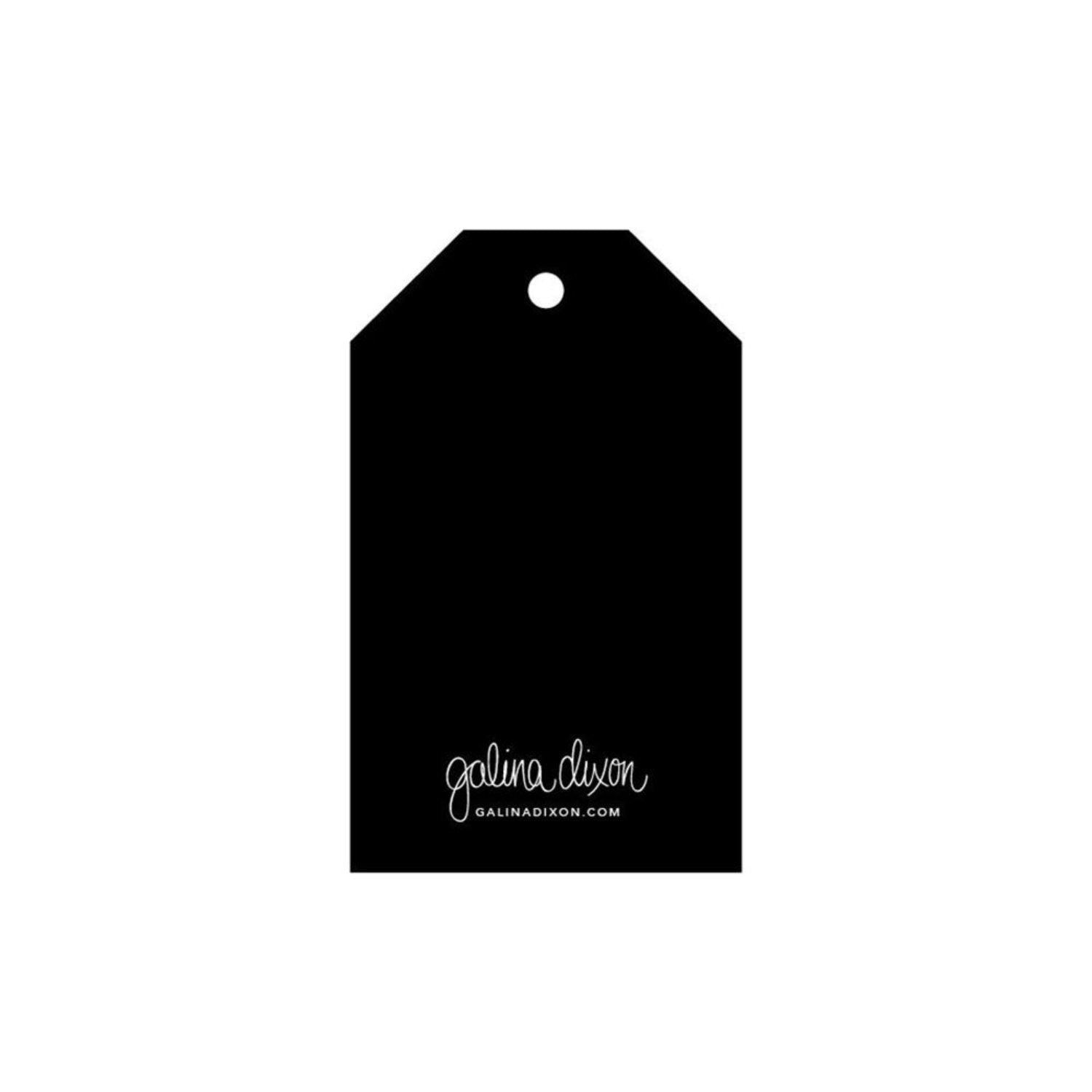 galina dixon | gift tag | congrats