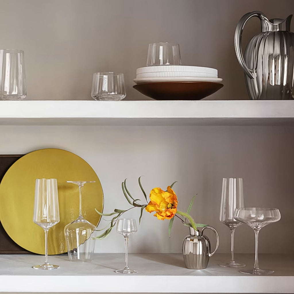georg jensen | bernadotte champagne flute | set of 6