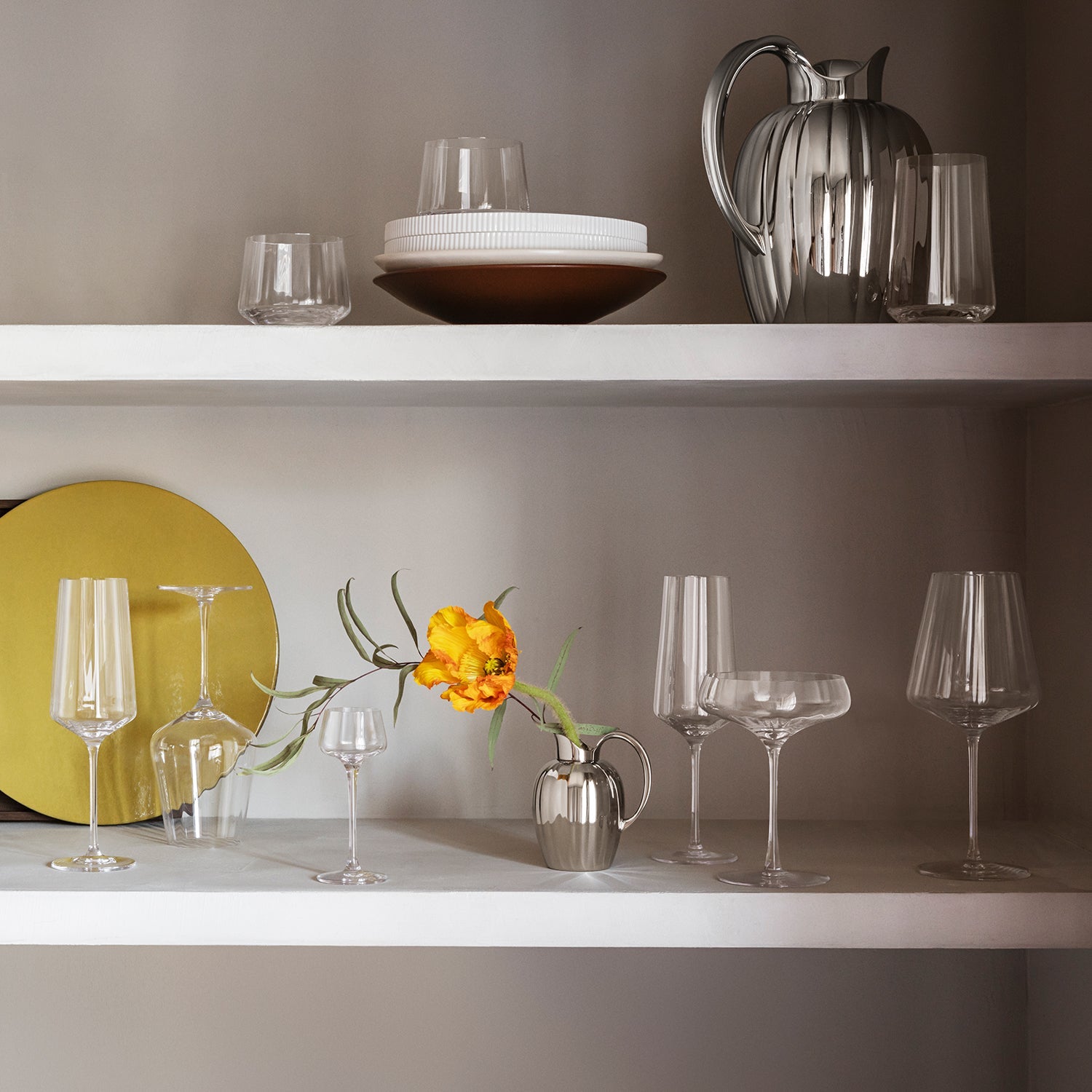 georg jensen | bernadotte cocktail coupe glass | set of 2