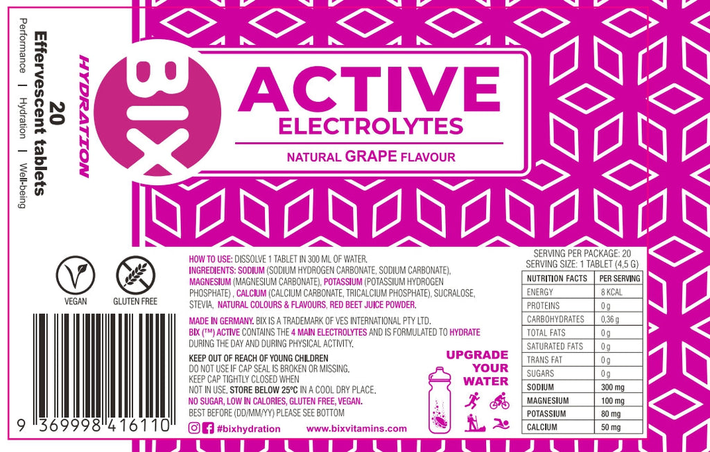 BIX Active - Electrolytes