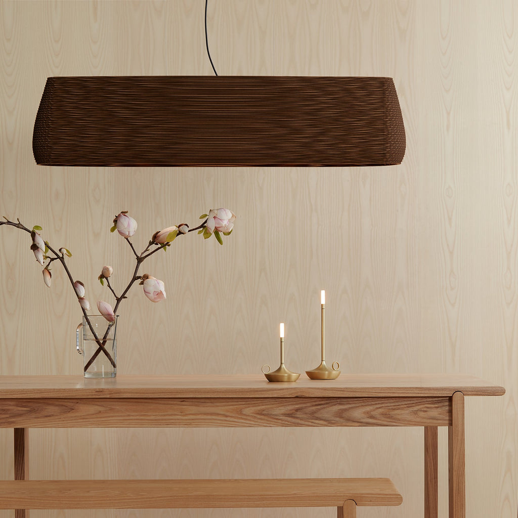 graypants | wick portable table lamp | brass 16.5cm