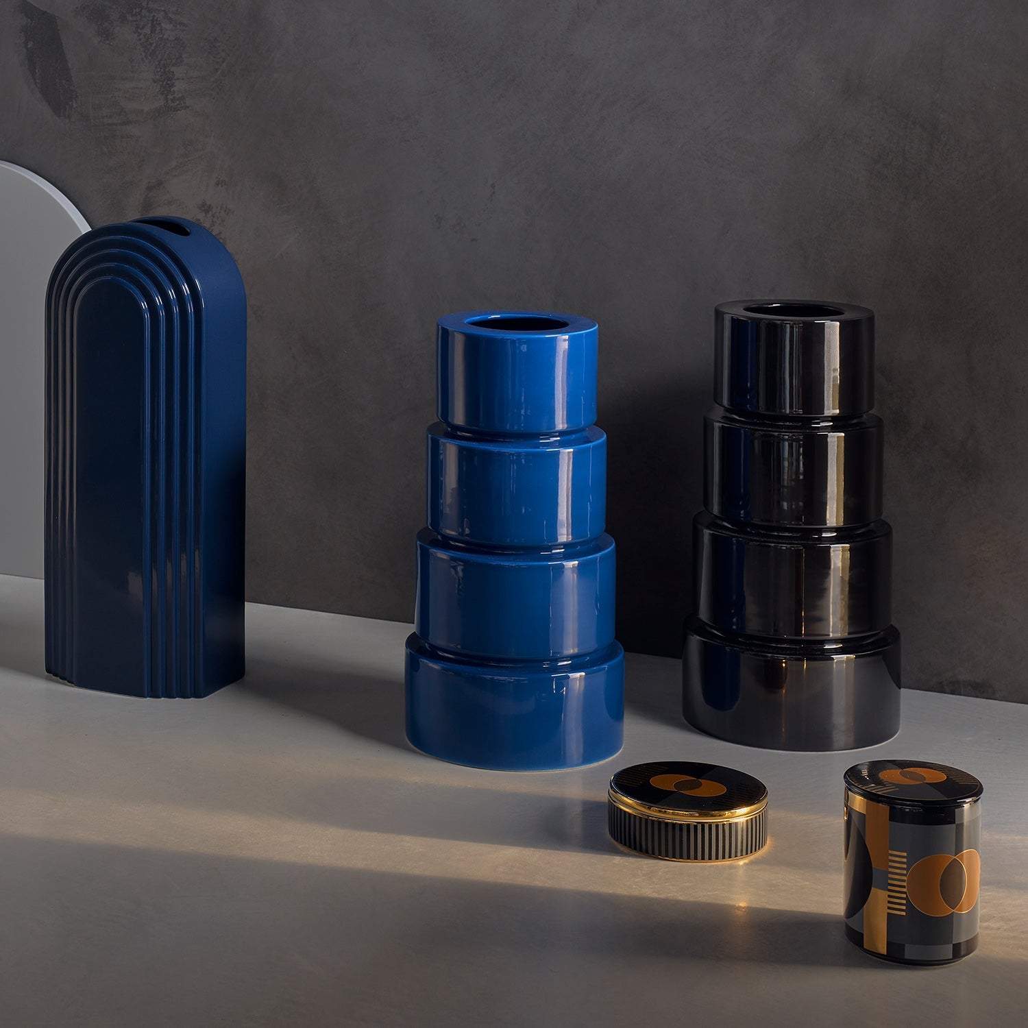greg natale | devo vase | cobalt - DC