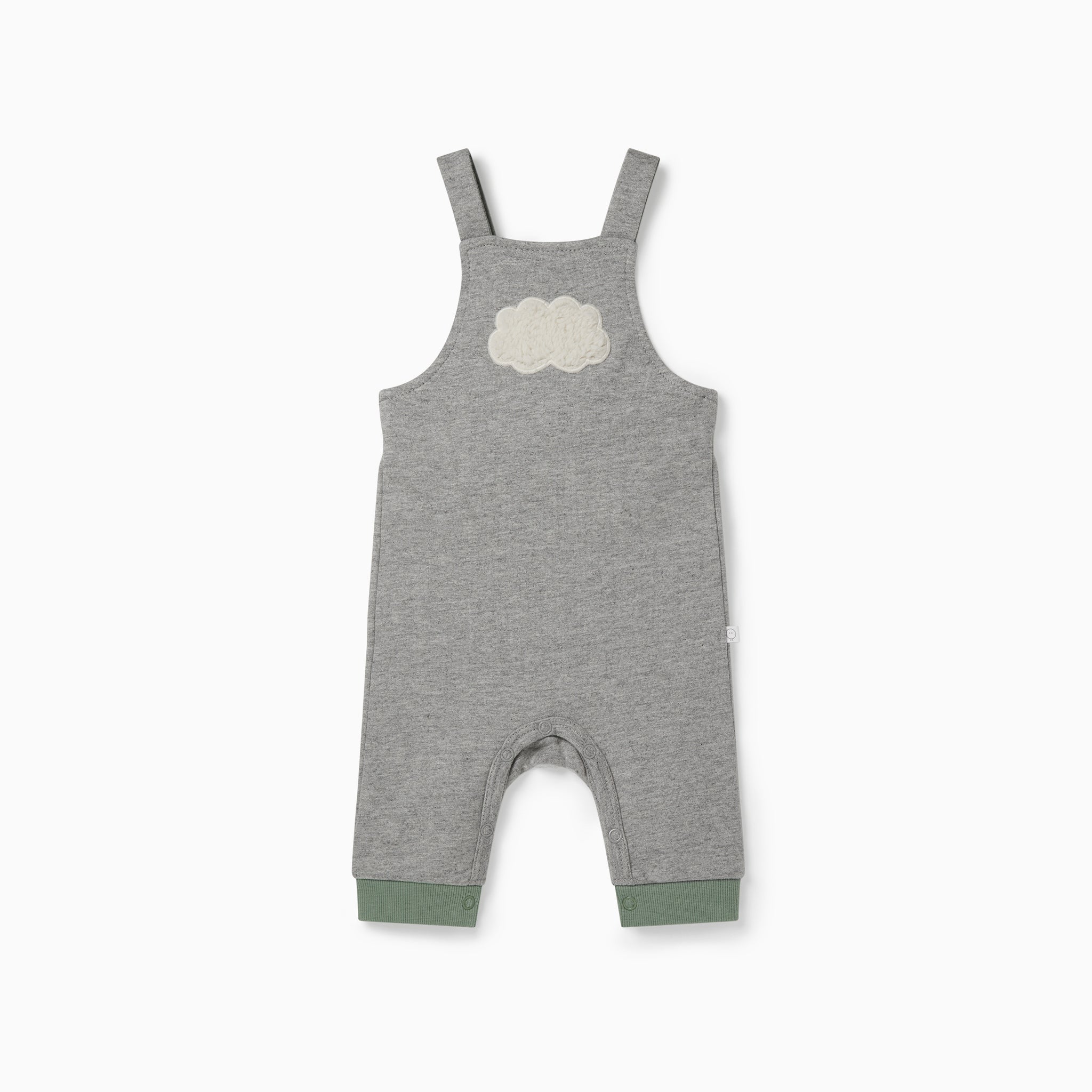 Cloud Dungarees & Roll Neck Bodysuit Outfit