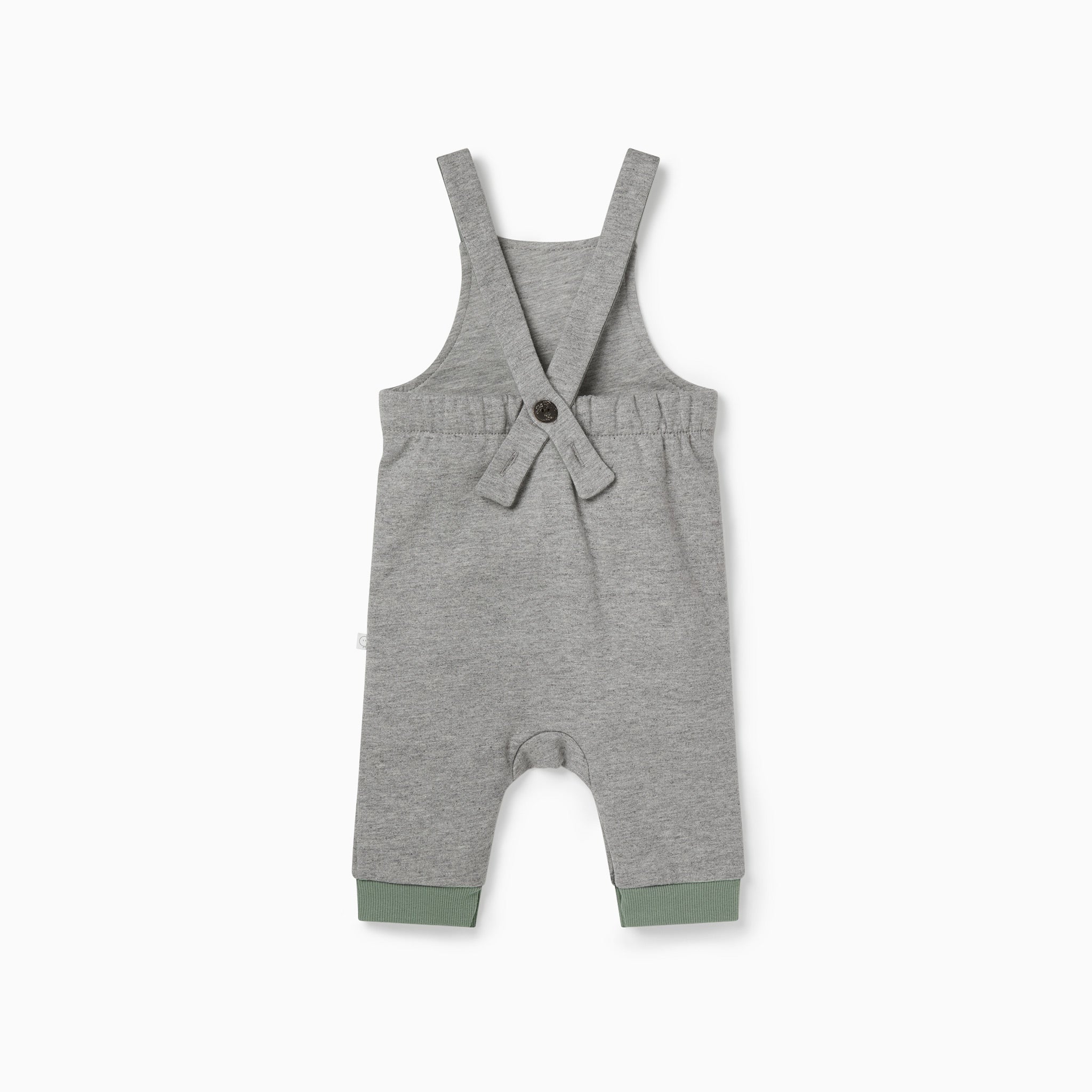 Cloud Dungarees & Roll Neck Bodysuit Outfit