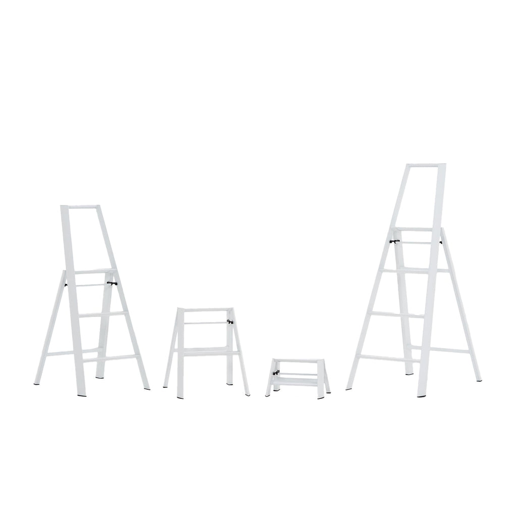 hasegawa | lucano 1 step ladder | white