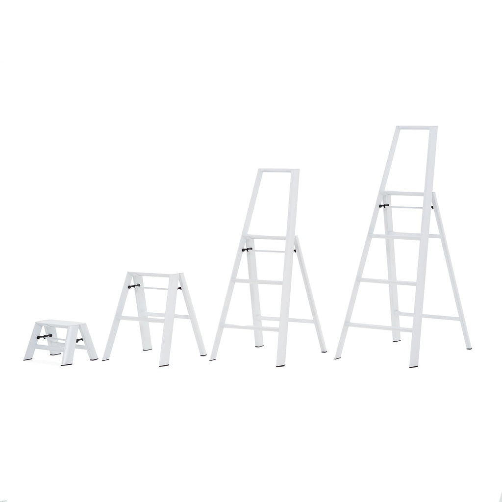 hasegawa | lucano 1 step ladder | white