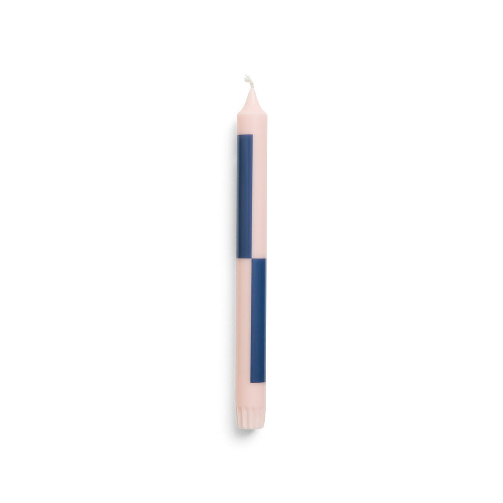 hay | pink and blue pattern candle | set of 4