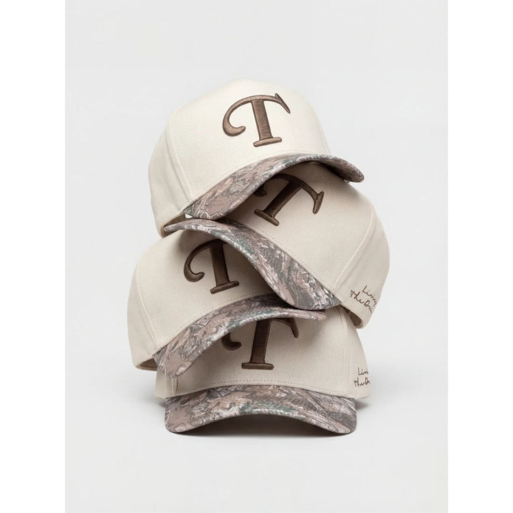 TEAMLTD - MONOGRAM SNAPBACK | Cream Camo