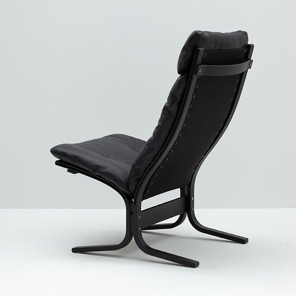 hjelle | siesta classic 300 chair | high back | black oak + hemsen HA19 leather