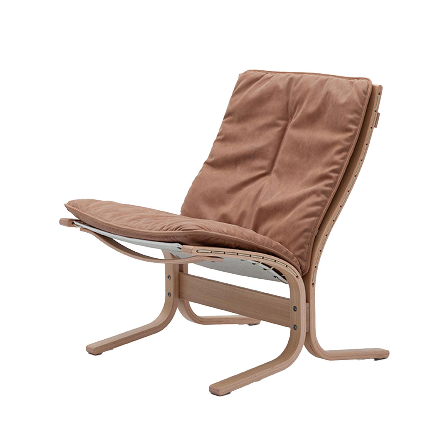 hjelle | siesta fiora 307 chair | low back | oak + dunes 21004 leather