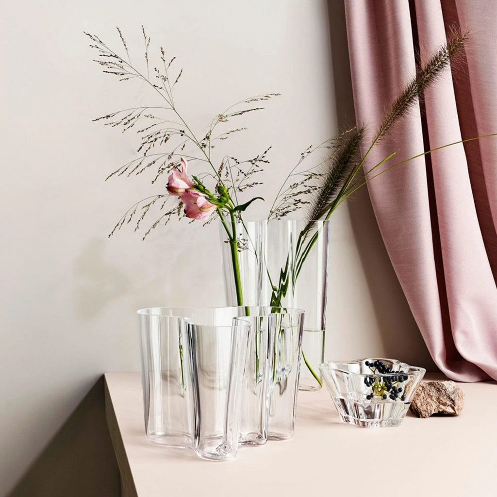 iittala | aalto finlandia vase | clear