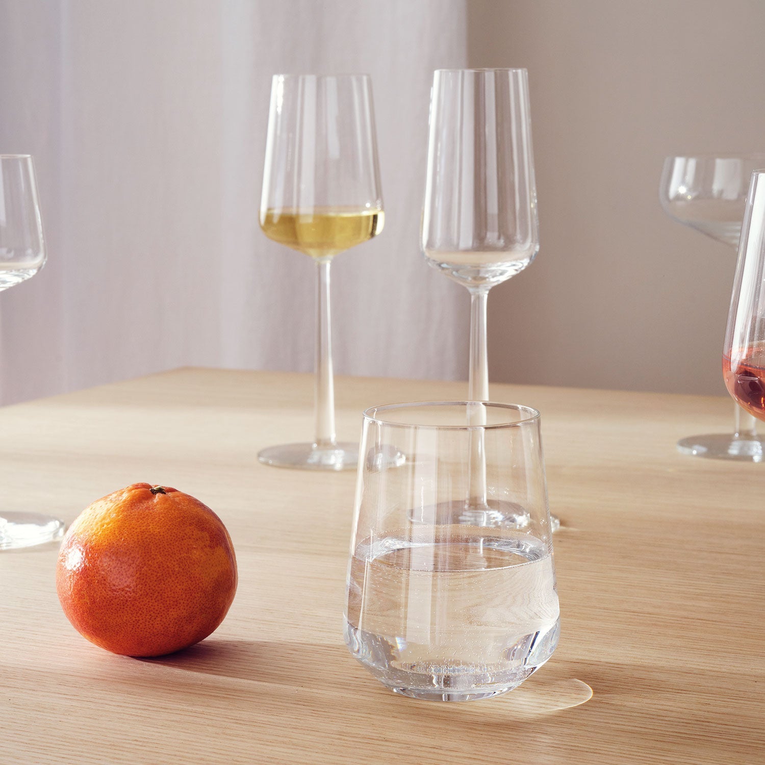 iittala | essence tumbler glass | set of 2 | clear