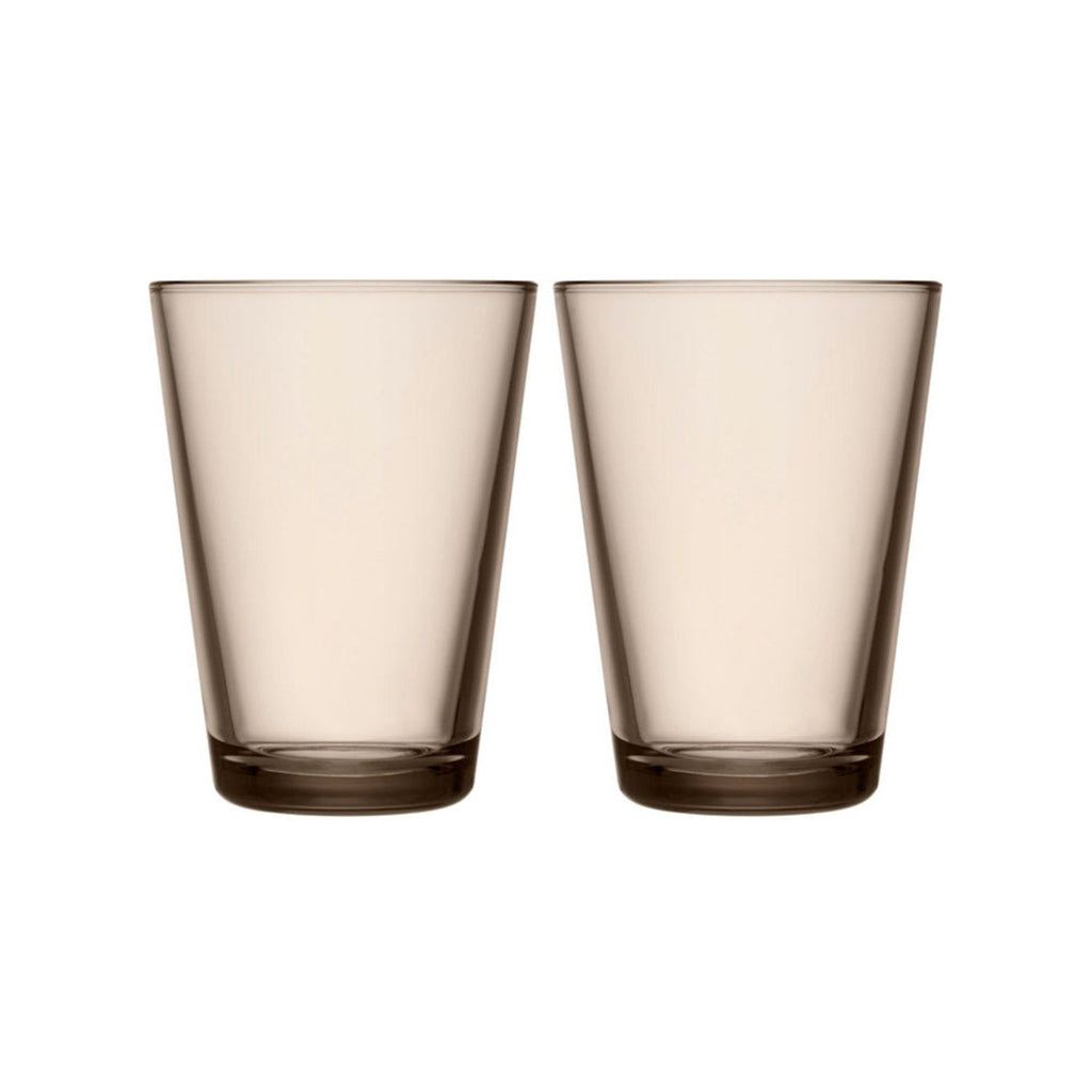 iittala | kartio highball glass | set of 2 | linen