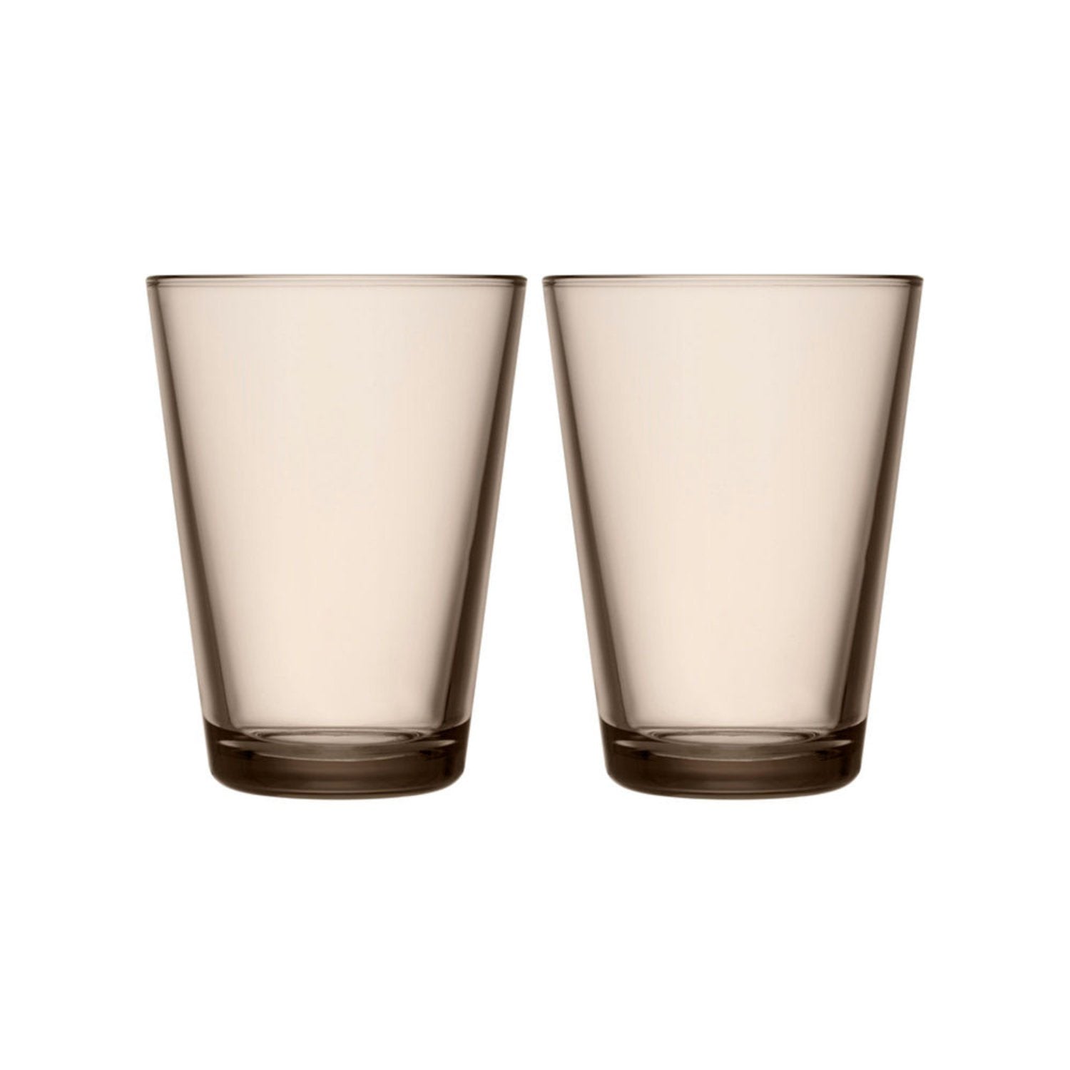 iittala | kartio highball glass | set of 2 | linen