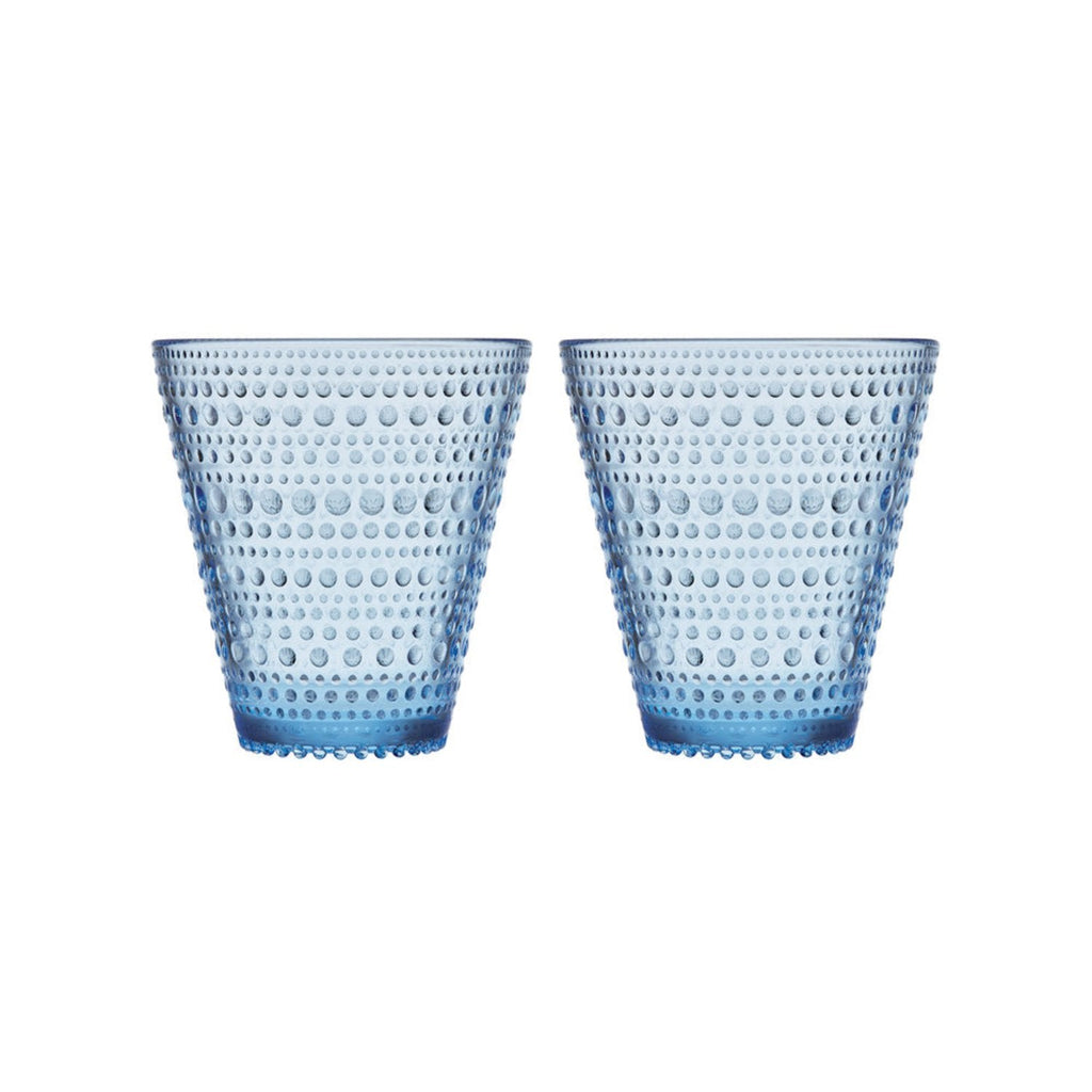 iittala | kastehelmi tumbler | set of 2 | aqua