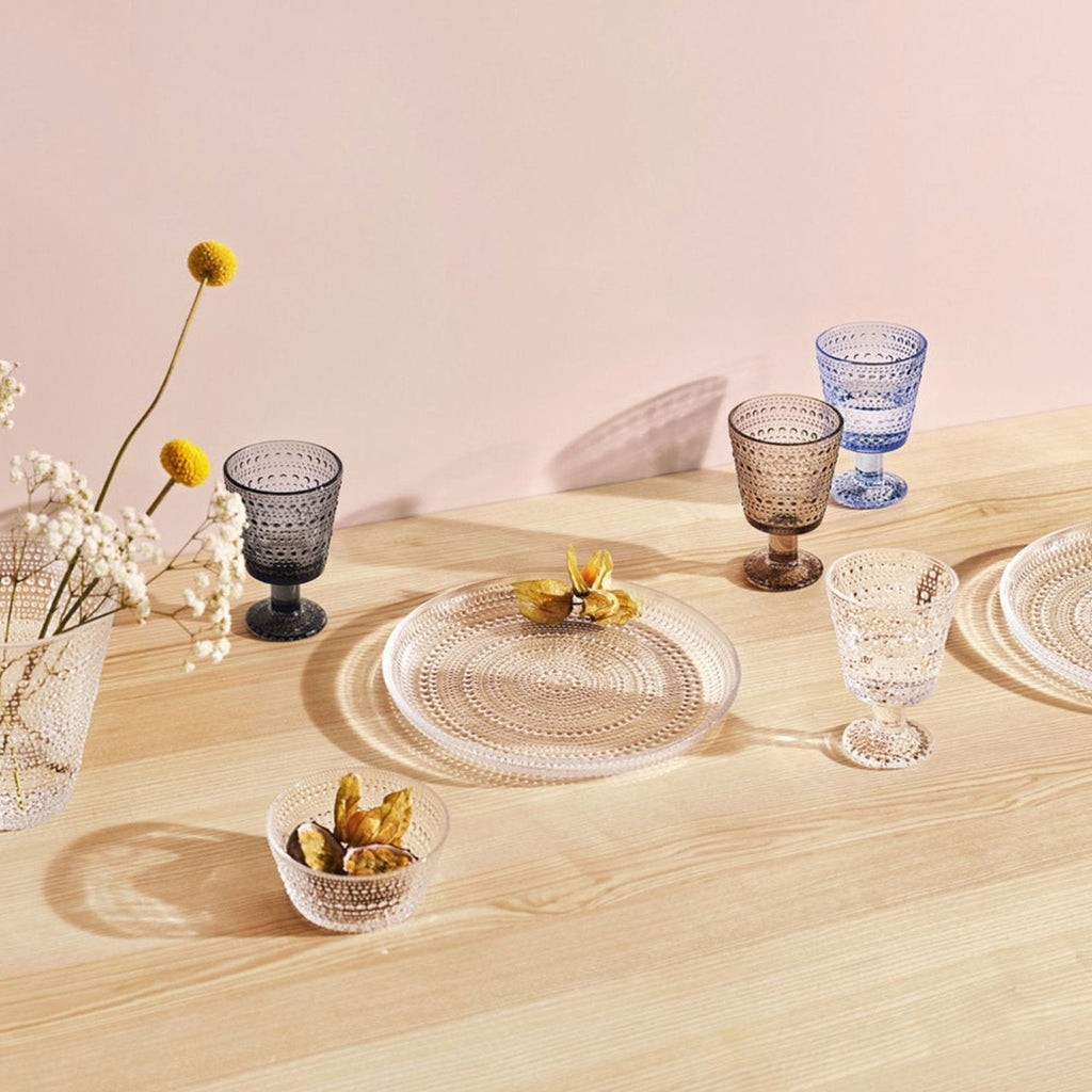iittala | kastehelmi universal glass | set of 2 | dark grey - DC