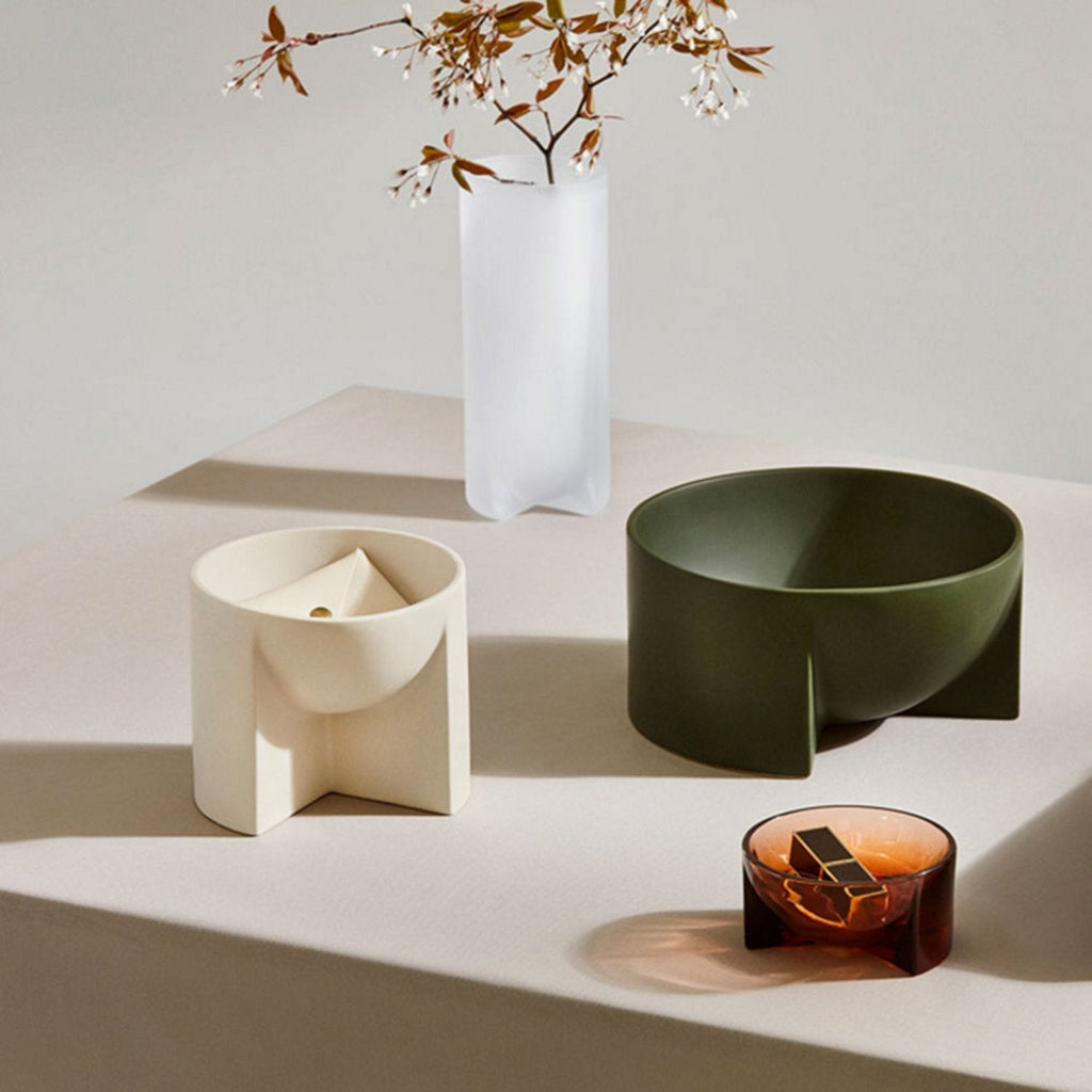 iittala | kuru vase | frosted clear - DC