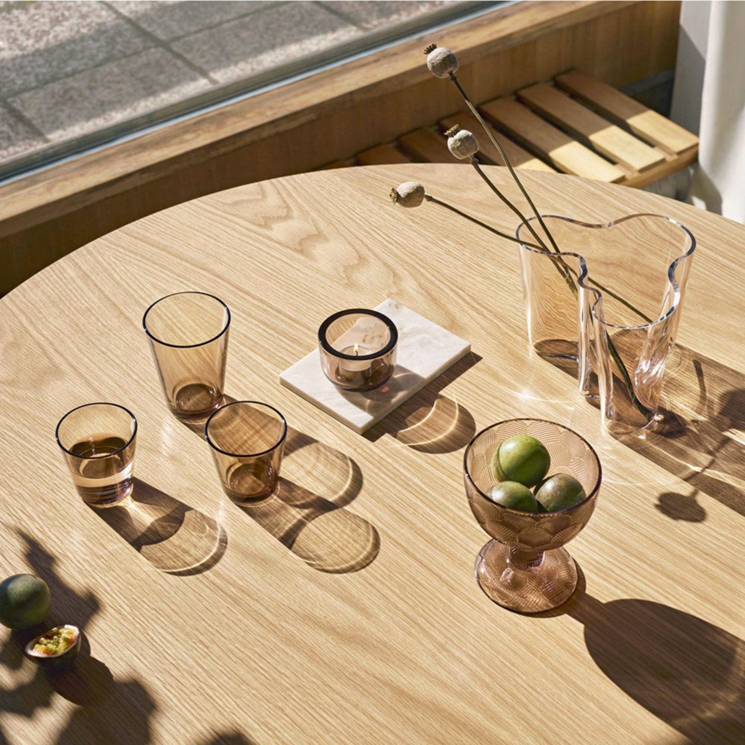 iittala | aalto savoy vase |  linen 16cm