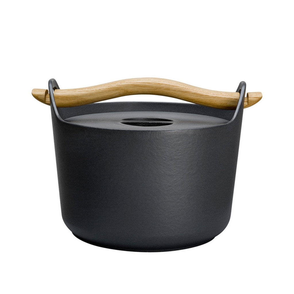 iittala | sarpaneva cast iron casserole | round 3 litre