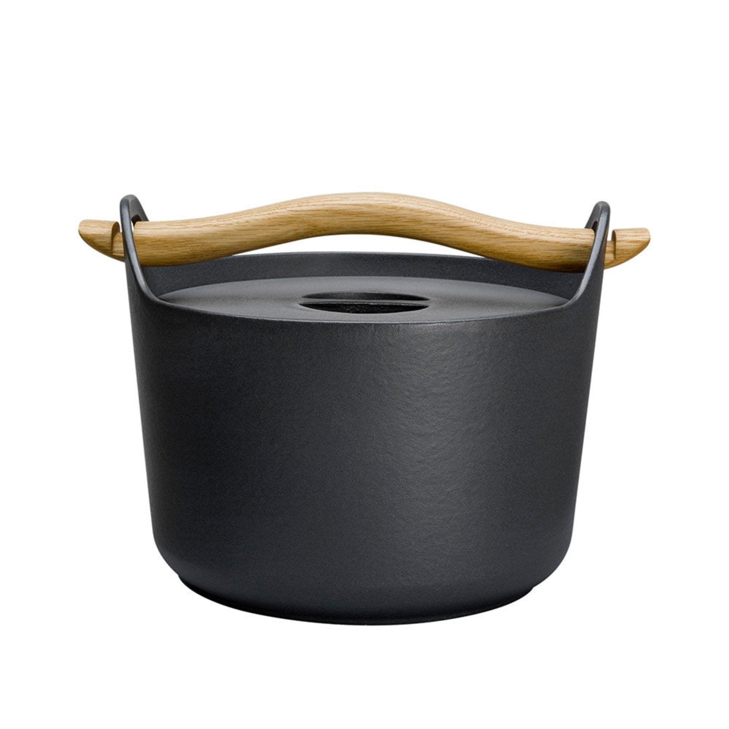 iittala | sarpaneva cast iron casserole | round 3 litre