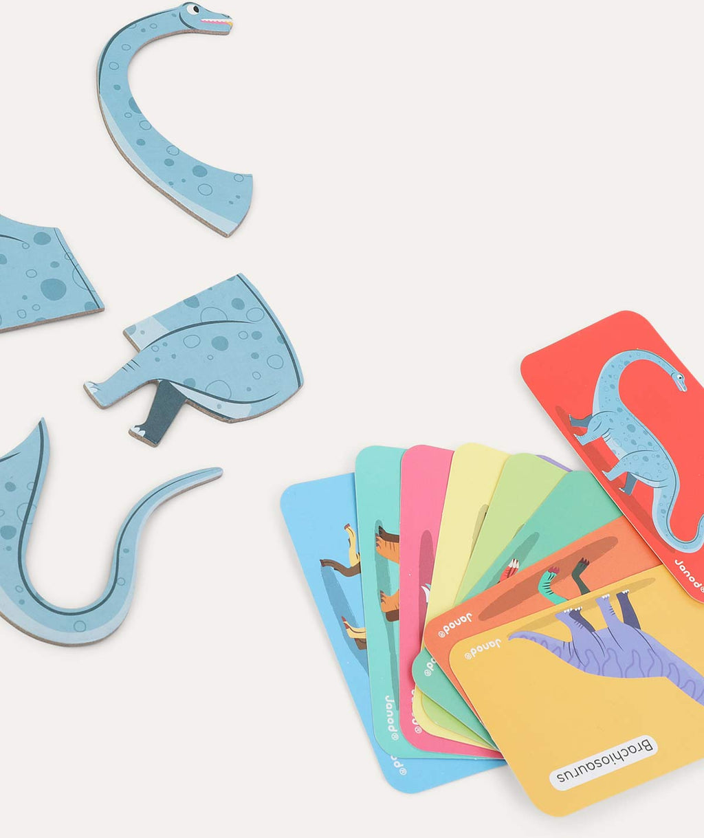 Janod Magnetibook Educational Toy - Dinosaurs