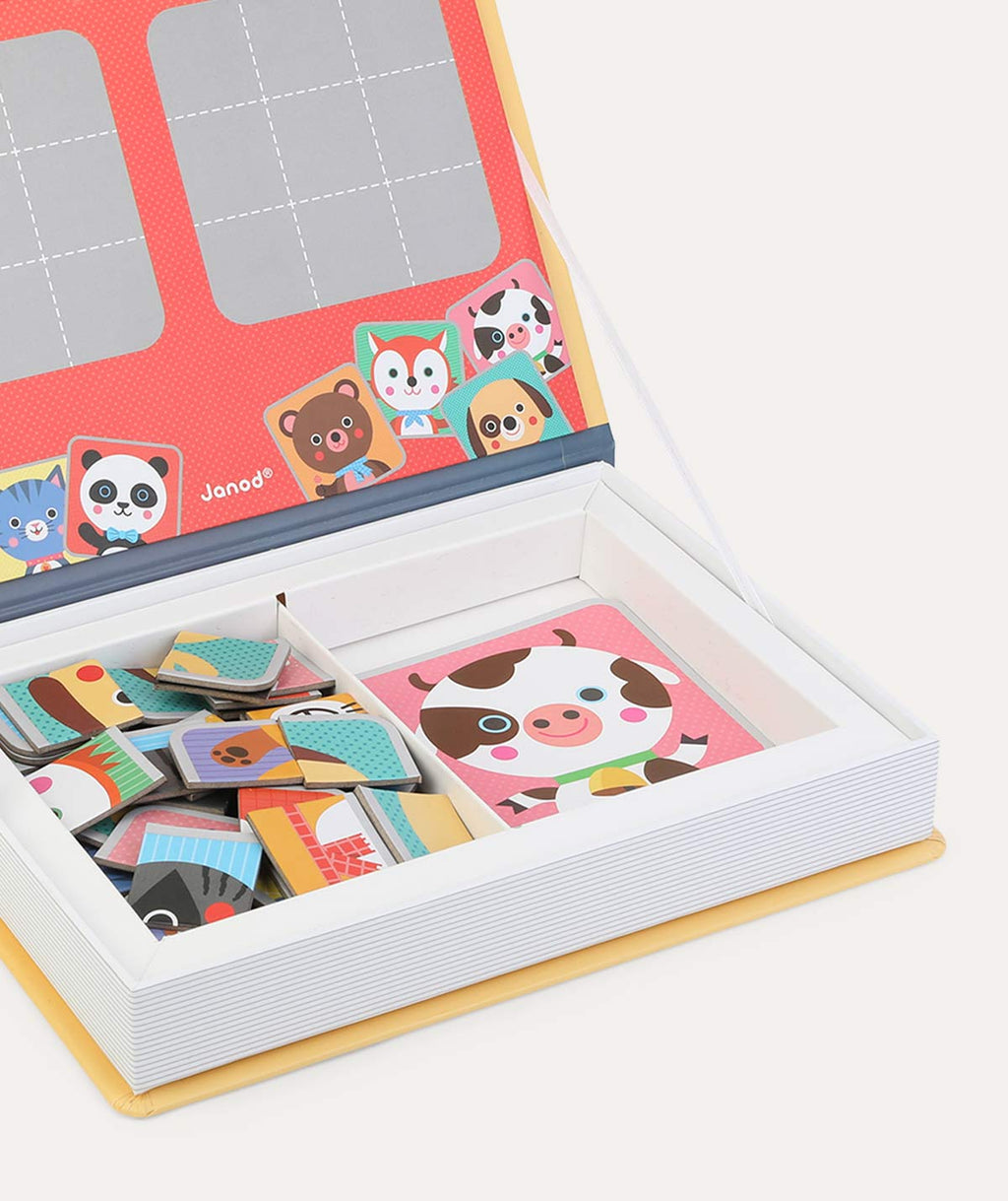 Janod Magnetibook Educational Toy - Mix & Match