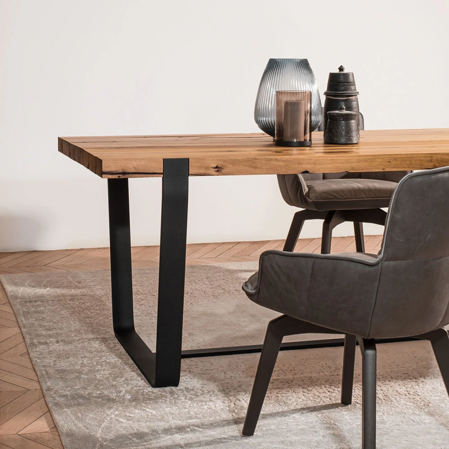 janua | bb 11 clamp table | oiled vintage oak 260x105cm