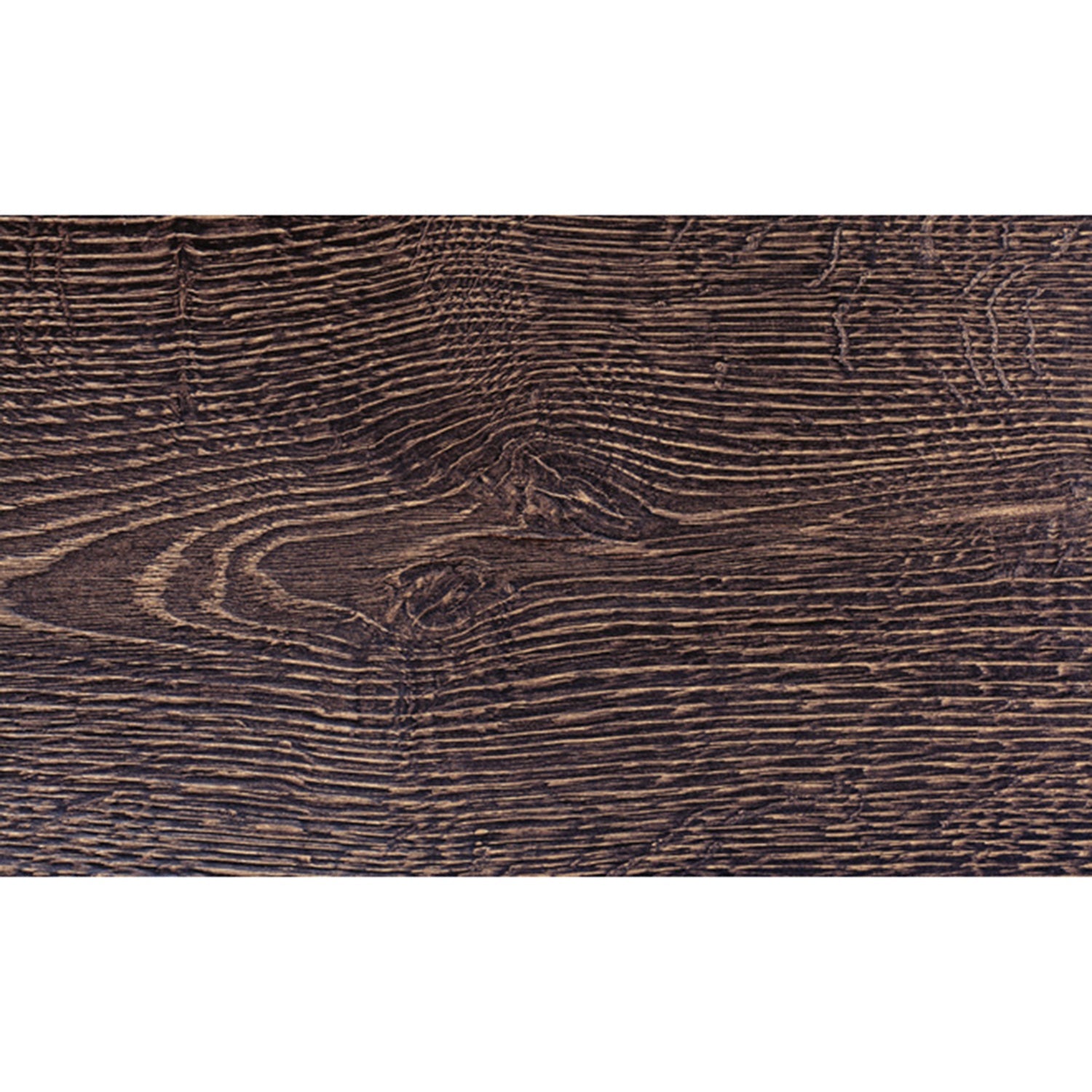 janua | sk 04 komposit table | charburned washed oak bronze shade + black base 260x100cm
