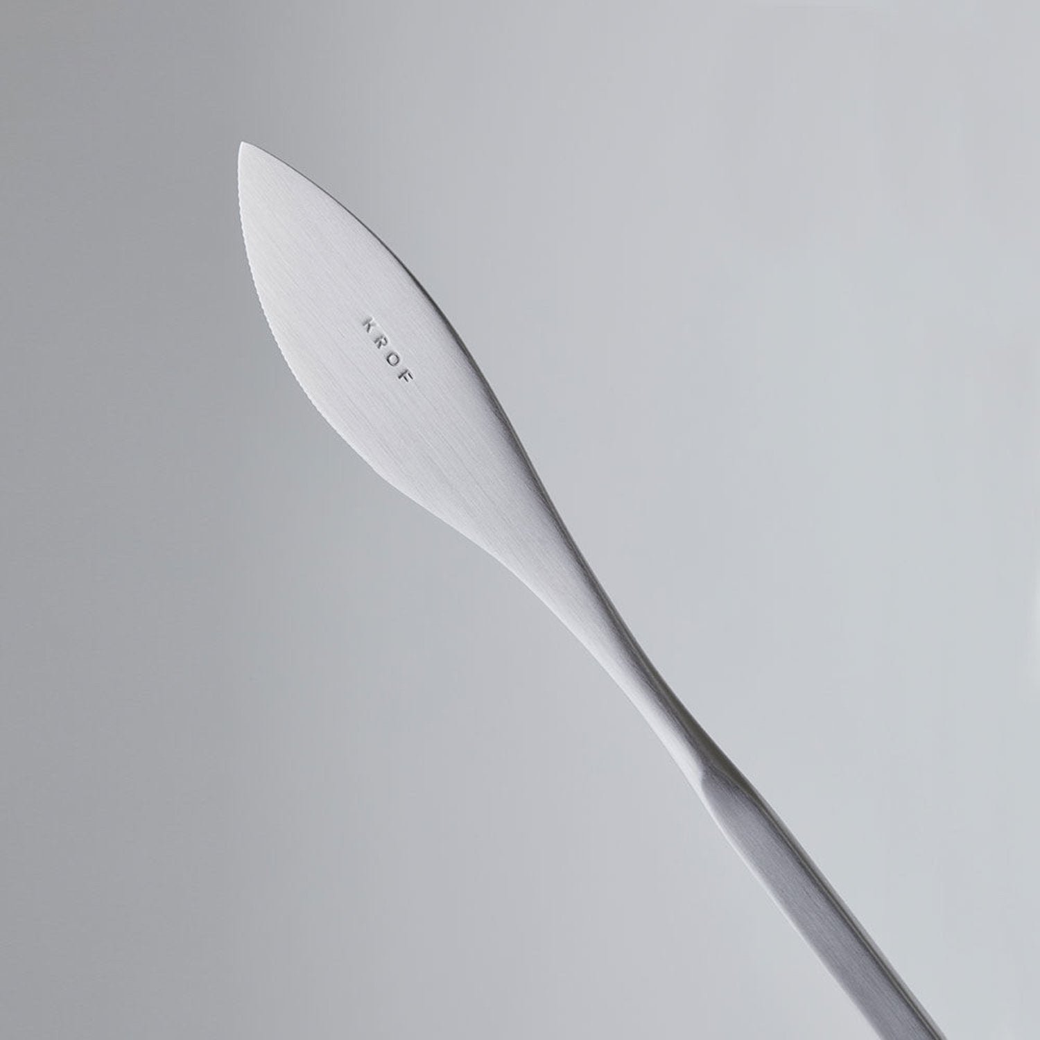 krof | collection no.1 | 24 piece cutlery set | brushed silver