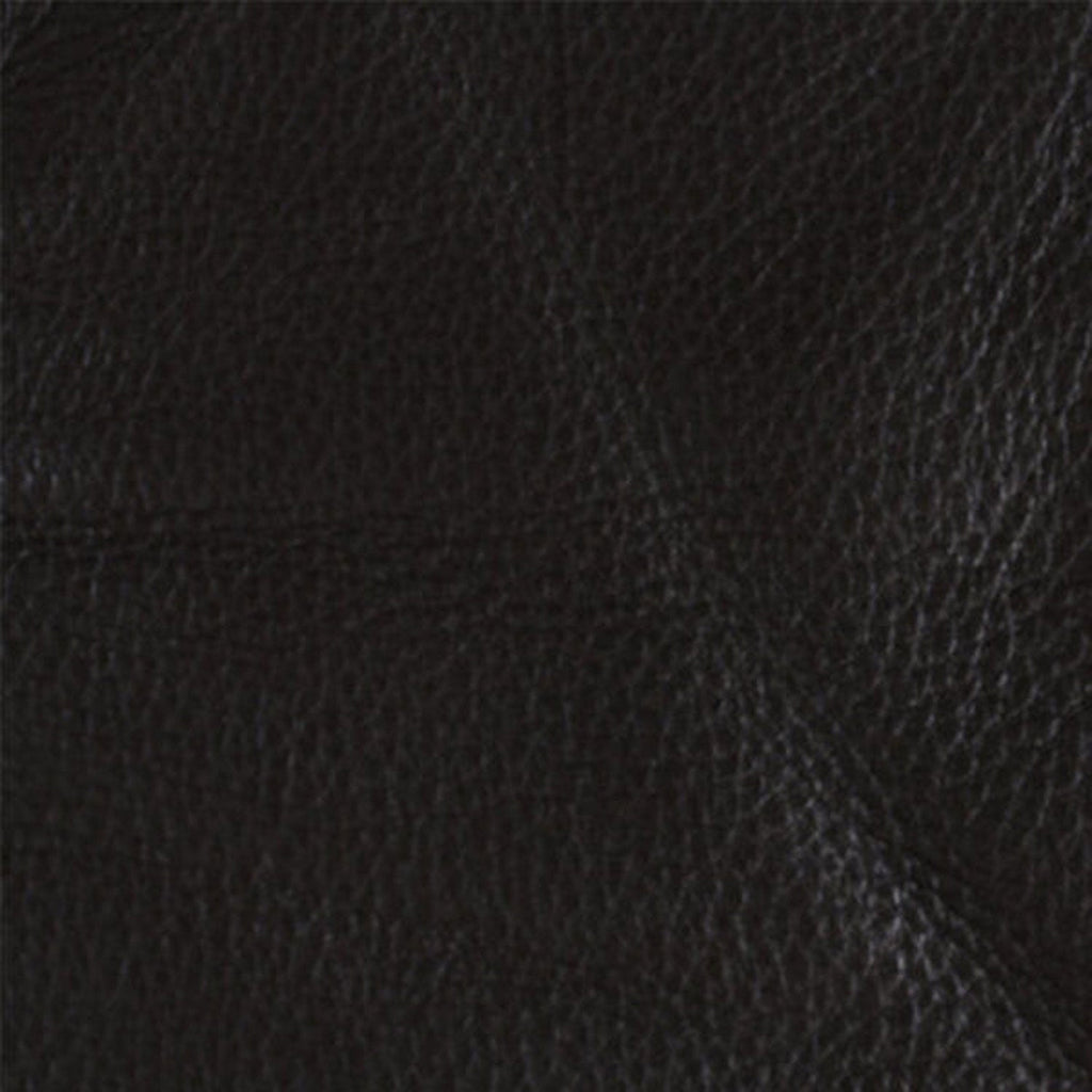 hjelle | siesta classic 304 footstool | black oak + hemsen HA19 leather