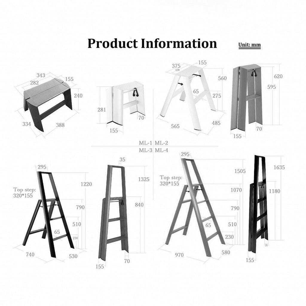 hasegawa | lucano 4 step ladder | dusty mint
