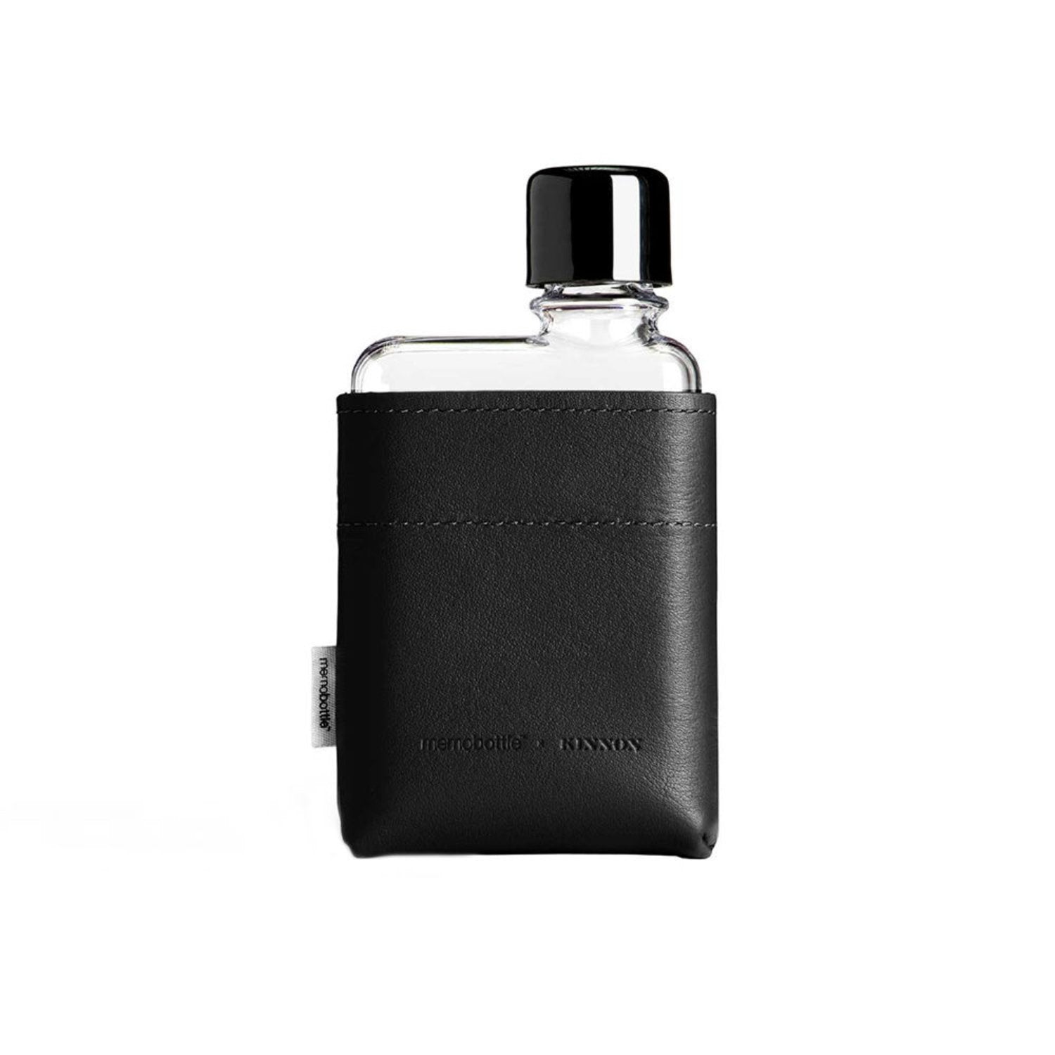 memobottle | sleeve A7 leather | black - LC