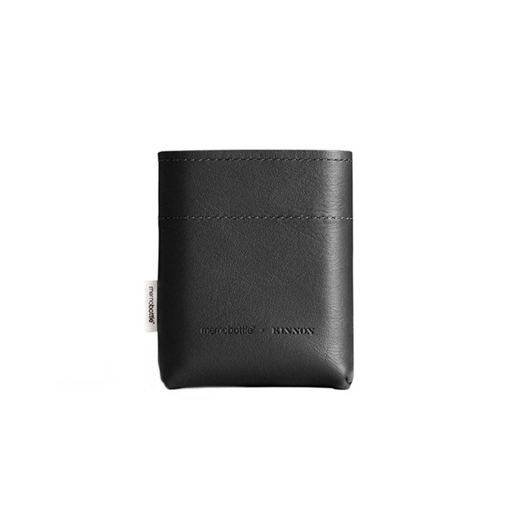 memobottle | sleeve A7 leather | black - LC