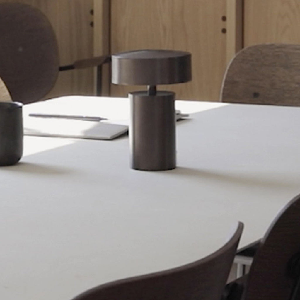 audo copenhagen (menu) | column table lamp | bronze v2