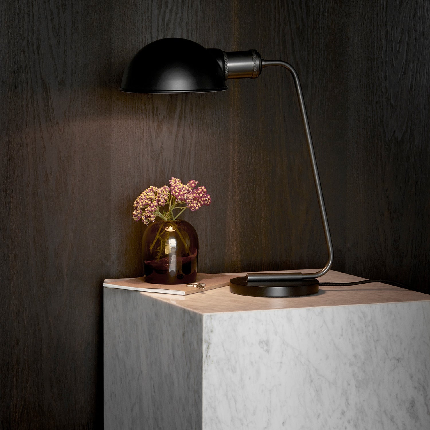 audo copenhagen (menu) | plinth tall | white carrara marble