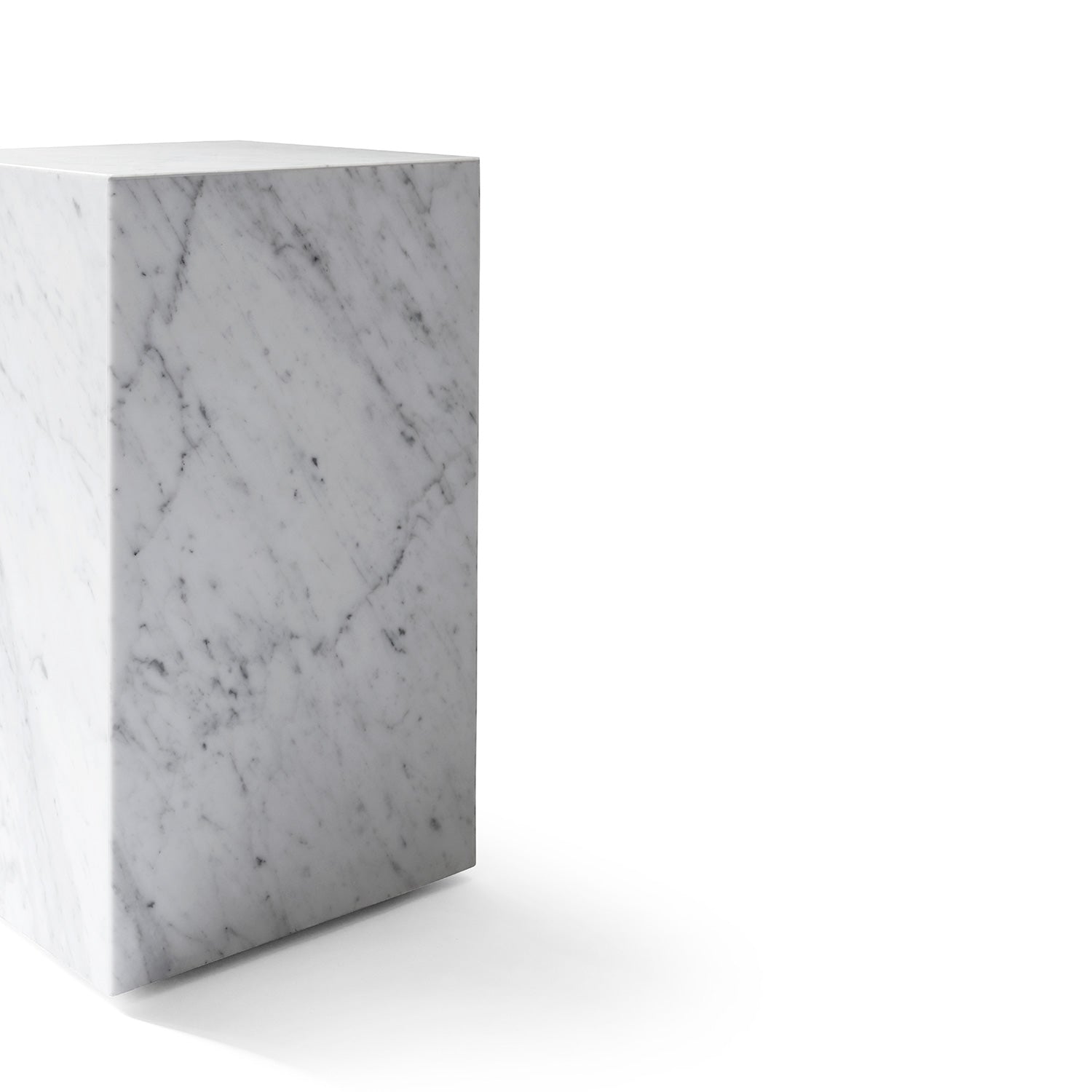 audo copenhagen (menu) | plinth tall | white carrara marble