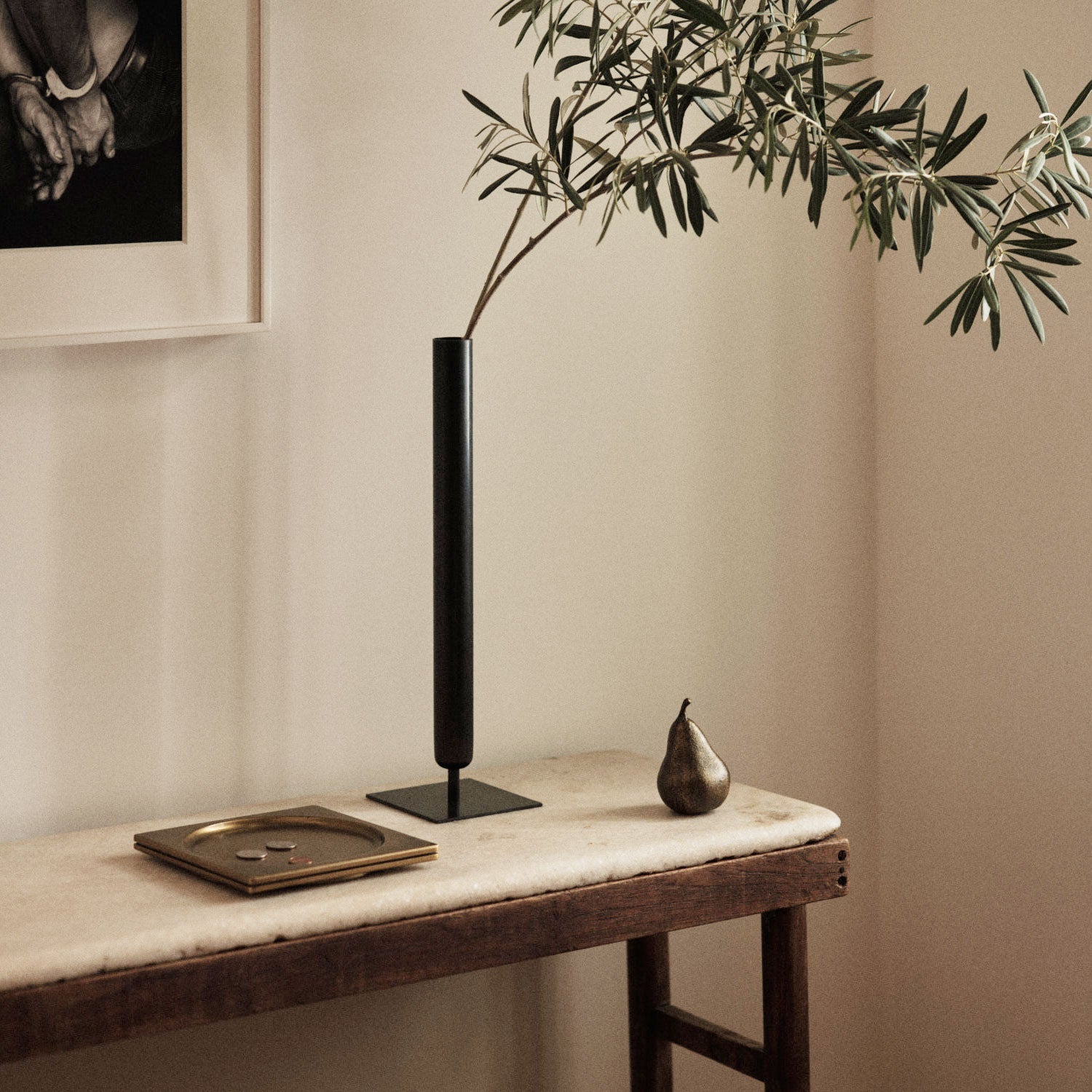 audo copenhagen (menu) | sentiment (pear) paper weight | brass