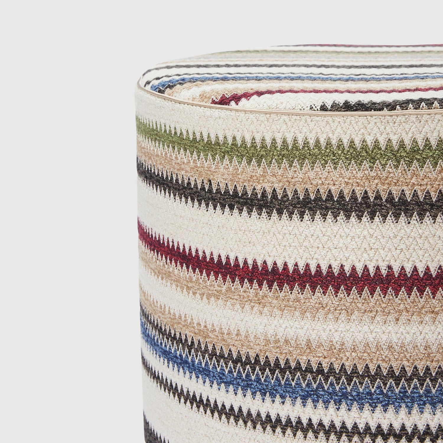 missoni home | blurred cylinder pouf | colour 148