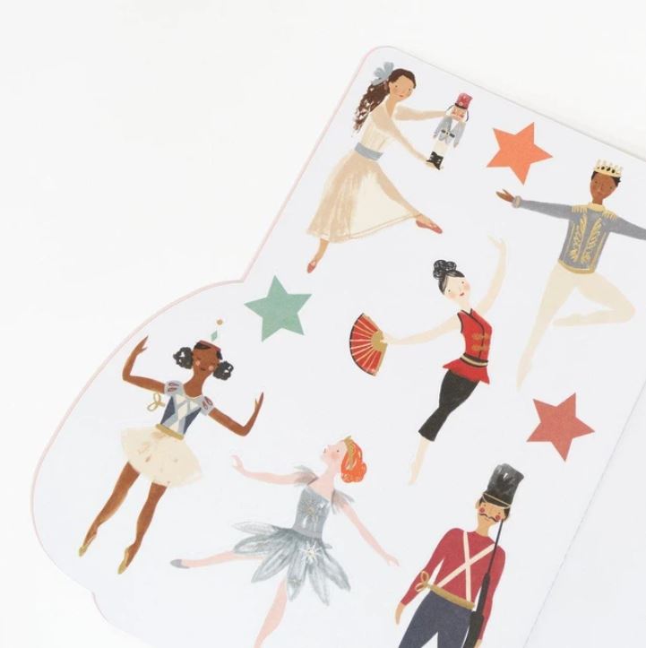 Nutcracker Sticker Sketch Book