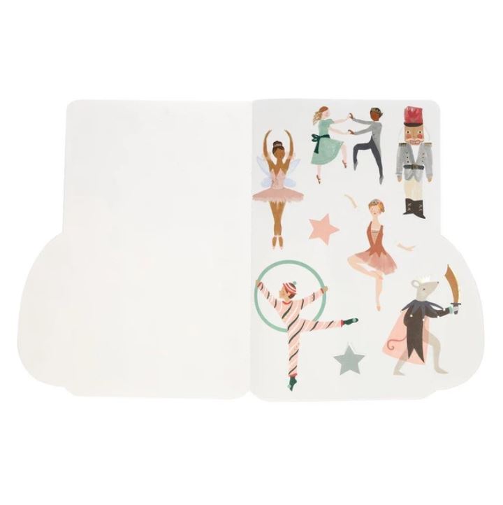 Nutcracker Sticker Sketch Book