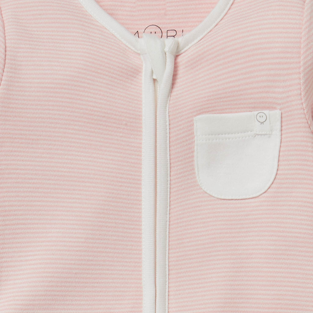 Grasping Toy & Clever Zip Sleepsuit Set